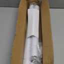 White Closet Rod,17 to 40 Inches Adjustable Closet Rods for Hanging Clothes 1.3 Inch Diameter Heavy Duty Metal Closet Hanging Rod Closet Bar for Wardrobes,Closet, Bathroom, Windows