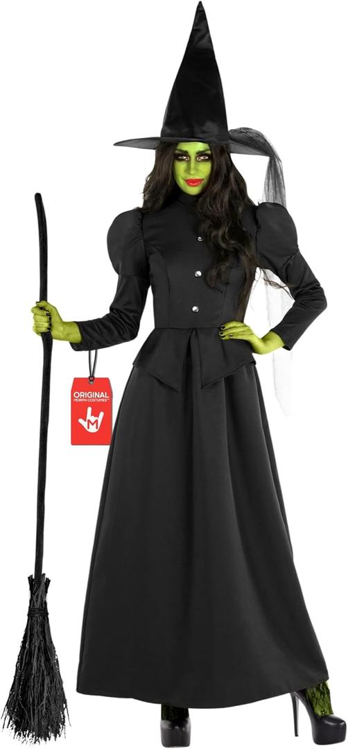 Morph Witch Costume Women, Womens Witch Costumes For Adults, Costumes For Women, Womens Halloween Costume (Large)