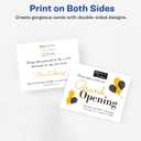 Avery Printable Postcards with Sure Feed Technology, 4" x 6", White, 100 Blank Postcards for Laser Printers (5389)