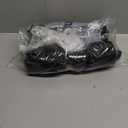 Ultra Breathable Work Back Brace for Men & Women [Upgraded Medical-Grade Support] Lower Back Support Belt with Removable Suspenders - Pain Relief for Lifting, Warehouse, Construction, Moving (Medium, Black)