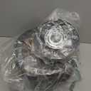 Rattan Ceiling Light Fixture, 3Light Bohemian Modern Woven Ceiling Light, Black Boho Flush Mount Ceiling Light for Bedroom Living Room Dining Room, Bulb Not Included