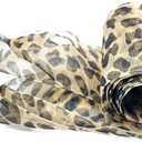 3 x "N/A" Fashion Leopard Shoe Laces, Soft Satin Ribbon Shoelaces for Casual Shoes Shoestring for Women Girls 4CM Wide 1 Pair