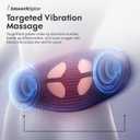 SmoothSpine Multi Therapy Pro - Back Massager Comfort Device with Heat, Massage, Air Traction, EMS & Red Light-Therapy - At-Home Relaxation & Support for Lower Back