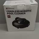 Redroad S1 Cordless Pool Vacuum Robot, Pool Vacuum Lasts 130 Mins, Self-Parking, Ideal for Above/In-Ground Flat Pools up to 1100 sq.ft, Maximum Climbing Angle 18 Degrees