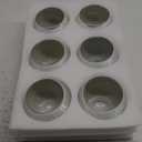 6 Pcs Disco Ball Vase Disco Ball Planter for Centerpieces Disco Ball Decor Flower Vase with Silver Mirror Glass for Wedding, Birthday, Party (3" X 4")