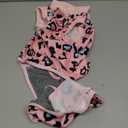 Kuoser Dog Recovery Suit for Dogs After Surgery,Professional Surgical Onesie for Female Male Dogs Spay Neuter,Soft Dog Surgery Suit Bodysuit for Abdominal Wounds Skin Disease,Pink Leopard M (Medium (Back: 13.4" - 16.1"; Weight: 14 - 25LB))