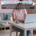 Elec Space Cute Wireless USB C Mouse - Bluetooth Triple Mode Rechargeable Cartoon Mouse for Laptops, iPads & MacBook Air/Pro - Silent Operation, Portable Design, Unique Magnetic Character (Green)