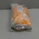 5 PC - 5 feet Marigold Garland |Indian/American Wedding Party Mantle Decoration, Faux Garlands Wedding Garland, Diwali Decoration, Spring Bush Floral! (Golden Yellow (Light Orange))