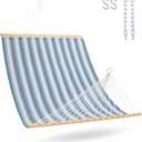 Lazy Daze Double Textliene Quick Dry Hammock with Spreader Bar for Outdoor