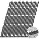 Pushglossy 30 Pcs 9 in Outside Metal Roof Foam Closure Strips Classic Rib Profile Foam for Metal Roofing R Panels 3 ft Long Corrugated Metals Roof Closure Strips Weatherproof Seal to Block Gaps, Noise