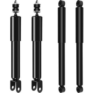 cciyu 4 x Front Rear Shock Absorbers Fit for 2002-2006 for Chevrolet Avalanche 1500,2000-2006 for Chevrolet Suburban 1500, 2000-2006 for Chevrolet Tahoe, 2000-2006 for GMC Yukon 344381 37178 344384