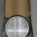 La Crosse Technology WT-3102B 10-Inch WWVB Self-set Analog Wall Clock and automatic DST reset,Black/silver