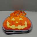 Small Pumpkin Figure Bag, Orange 3 Pack 