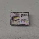 950XL 951XL Combo Compatible for HP 950 XL 951 XL Ink Cartridge Replacement for HP OfficeJet Pro 8600 8610 8620 8100 8630 8660 8640 8615 76DW 251DW (1 Black, 1 Cyan, 1 Magenta, 1 Yellow)