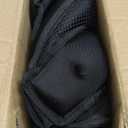 Zikopomi Weighted Vest Woman Man, Weight Vest with Reflective Stripes for Workout, Strength Training, Running, Fitness, Muscle Building, Weight Loss, Rucking Vest (Black) size 20lb