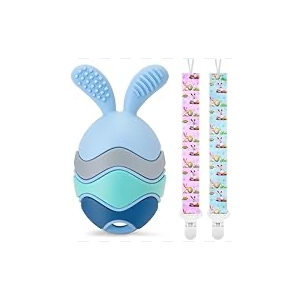 Teething Toy with Easter Egg Bunny