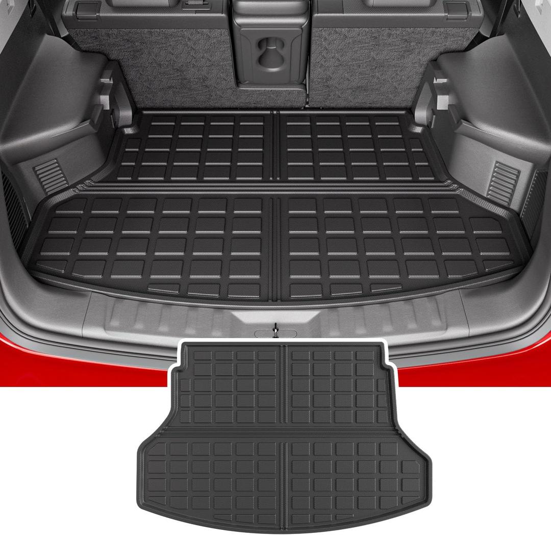 powoq Trunk Mat Compatible with 2014-2020 Nissan Rogue Cargo Mat Cargo Liner Trunk Liner Replacement for 2014 2015 2016 2017 2018 2019 2020 Nissan Rogue Accessories