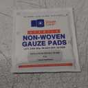 Gauze Care Non-Woven Sterile Gauze Pads 4x4, Pack of 100, 8-Ply, Soft, Lint-Free, Individually Wrapped, Sterile, Absorbent, Breathable, Perfect for Wound Care