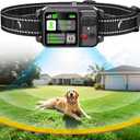 GPS Wireless Dog Fence System - Dog Collar, Circular Fence for Dogs | Adjustable Range from 49 to 6561 ft | GPS Positioning, Protection Mode, 100% Waterproof | for Outdoor Use