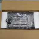 Heybly Small Narrow Side Table for Small Space, Thin Bedside Table with Storage Basket, Skinny End Table, Slim Nightstand, Couch Table for Living Room, Bedroom, Study, Balcony, Rustic Brown, HET007SR1 (7.1"D x 17"W x 22.1"H)