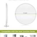 2PACK Flush Mount LED Ceiling Light Fixture White, 12Inch 28Watt, Dimmable & 3000K-4500K-6000K 3 Color Selectable Ceiling Lamp 3200LM Low Profile Ceiling Light for Kitchen Bedroom Hallway Porch