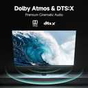 Xiaomi Android TV Box S 3rd Gen, 4K UHD Google TV Box Dolby Vision Atmos & DTS:X, 2GB + 32GB Storage WiFi 6 HDMI 2.1 360 Bluetooth Remote Voice Control for Television Internet Streaming Connection