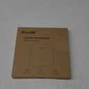 Ovutek Bathroom Scale for Body Weight, Highly Accurate Digital Weighing Machine for People, Upgraded Batteries Included, Compact Size, LED Display, Physician Scale with Sturdy Tempered Glass, 400lb (White)