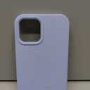 Vooii Compatible with iPhone 12 Case/iPhone 12 Pro Case, Liquid Silicone Upgrade [Soft Anti-Scratch Microfiber Lining] [Shockproof Drop Protection] Phone Case 6.1 inch - Light Blue