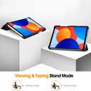 4 x Smart Case for Xiaomi Redmi Pad SE 8.7'' 2024, Ratesell Lightweight Trifold Stand Smart Case Cover with Auto Wake/Sleep for Xiaomi Redmi Pad SE 8.7'' Black