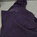 Men's Full Zip Hoodie Fleece Long Sleeve Hooded Sweatshirt Pullover Men Lightweight Athletic Hoodies, Purple 3XL Quarter Zip