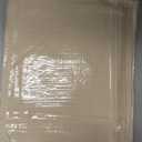 SASTYBALE Christmas Rectangle Tablecloth 52" x 70" Beige, Spillproof Dust-Proof Wrinkle Resistant Washable Textured Linen Table Cloth for Christmas Holiday Winter Dinning Parties