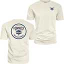 Blue 84 NBA Unisex-Adult NBA Officially Licensed T-Shirt Ringspun Front/Back Ivory Size Medium