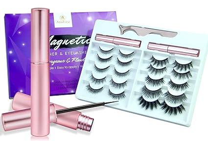 Eyelash Growth Serum & Magnetic Eyelashes With Eyeliner Kit