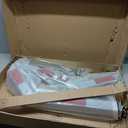 TBOZZ Chrome Angled Mud Flap Hanger with Conspicuity Tape,1-1/8" in Mounting Bolt Spacing,30" Length. with 13 inch Enhanced Spring Inside.Include one 5 inch Flat Band clamp