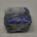 Ximkee 50 Pieces Wholesale Lot - Black Velvet Cloth Jewelry Pouches/Drawstring Bags 3" X 4" (50, Blue)