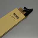 Aegend Diving Dry Snorkel for Adult & Youth - Snorkeling Gear with Top Dry Valve, Perfect for Snorkeling, Freediving, Swimming and Scuba Diving (Black)