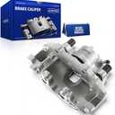JC Whitney JFBAJCWBC00999 Front Right Brake Caliper Assembly with Bracket - Compatible with Ford Escape 2013-2019, Focus 2013-2014, Transit Connect 2014-2023, Lincoln MKC 2017-2019