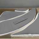 Wedge Pillow Set for After Surgery 4PCS Orthopedic Bed Wedge Pillows for Sleeping Adjustable Memory Foam Triangle Support for Back Pain Relief, Acid Reflux & Recovery (Grey)