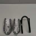 3 Pack Rolling Pin Holder with No-punch Screw Holder Display Rack Storage Organizers Wall Mount Hooks