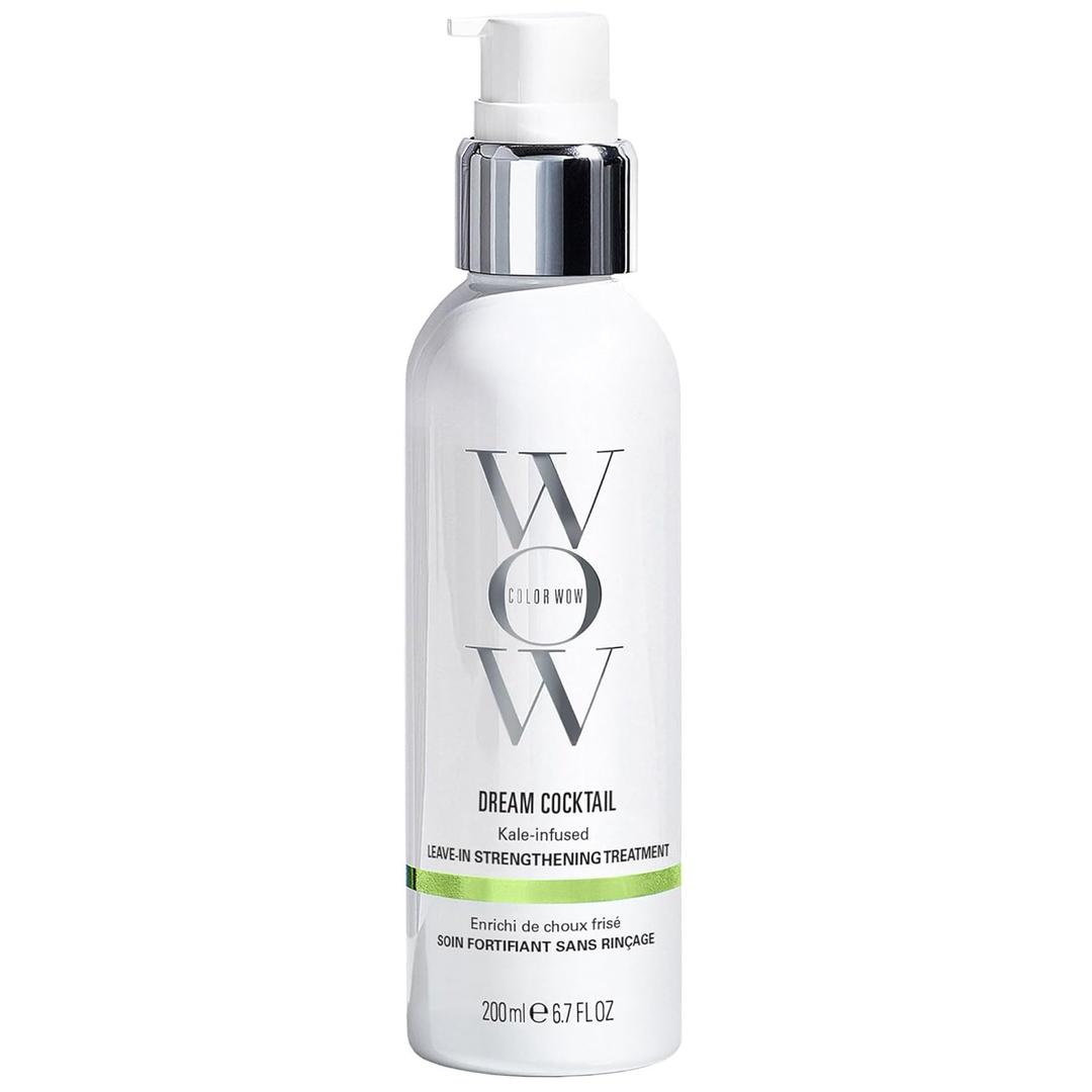 COLOR WOW Dream Cocktail Kale Infused Leavein Treatment – for fragile, damaged hair | Reduce hair breakage by 50% in a single use | Powerful heat protectant