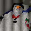 Christmas Inflatable Snowman Led Lights Easy Setup Outdoor Decor for Holiday Parties and Garden Decorations Fun Christmas Blow up Snowman for Festive Atmosphere 4 FT