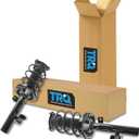 TRQ Front Strut and Spring Assembly Set Loaded Pre-Assembled Compatible with 0413 Mazda 3 0610 5