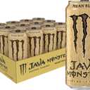 Monster Energy Java Monster Mean Bean, Coffee + Energy Drink, 15 Ounce | Pack of 12, No BB Date