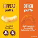 Hippeas Chickpea Puffs, Cheeze Variety Pack: Vegan White Cheddar, Nacho Vibes, 0.8 Ounce (Pack of 18), 3g Protein, 2g Fiber, Vegan, Gluten-Free, Crunchy, Plant Protein Snacks (EXP 02/05/26)