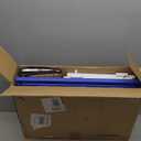 Cat House for Outdoor Indoor Use, Stackable Feral Cat Shelter Indoor Cat House Weatherproof Waterproof Elevated, with 2-Sided Cushion (Blue White)