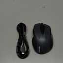 TECKNET Wireless Mouse (BT5.0/3.0 & 2.4G) Rechargeable 4800 DPI Silent USB A & Bluetooth Mouse 6 Buttons, Wide Compatibility - Grey