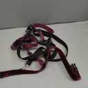 2 Hounds Design Freedom No Pull Dog Harness, Adjustable Harness and Leash Set, Easy Walking & Comfortable Control, Fits Small, Medium & Large Dogs, Solid Colors, Made in USA, 1" LG, Raspberry