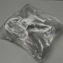 2-Pack CPAP Hose 4ft with 22mm Cuffs, Latex-Free CPAP Tubing Compatible with Most Machines, Lightweight CPAP Hose, Gray 19mm CPAP Tube, Easy to Attach CPAP Replacement Supplies