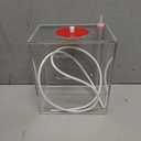 Aquarium Choice Acryli Made Liquid Storage Bucket Dosing Pump Reservoir Container (6.3 * 4.25 * 7.28 Inch;2500ml/2.5L)
