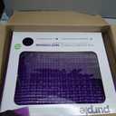 Purple Double Seat Cushion | Pressure Reducing Grid Designed for Ultimate Comfort | Designed for Office Chairs | Made in The USA